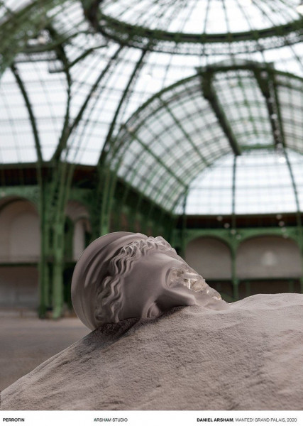 Daniel Arsham. Wanted! Grand Palais 2020