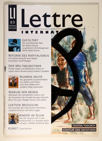 Daniel Richter. Edition Lettre