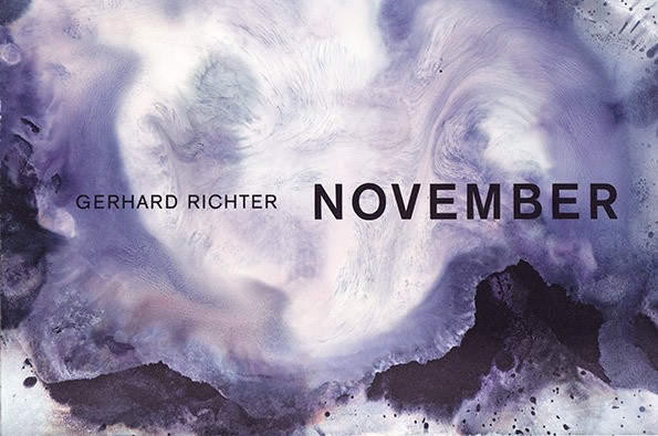 Gerhard Richter. November. Künstlerbuch, 2013. nummeriert und signiert