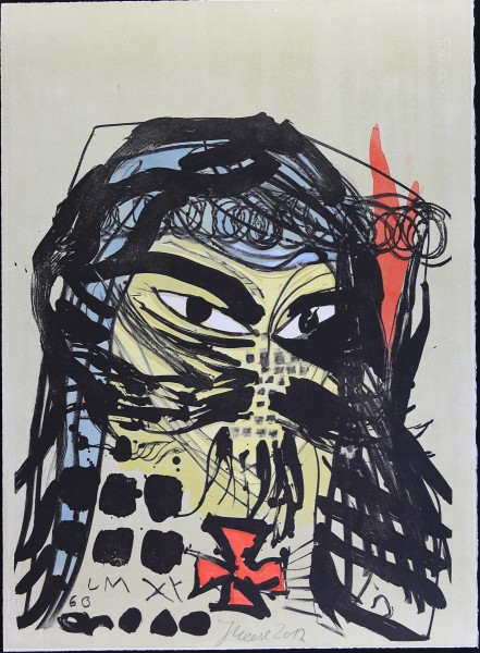 Jonathan Meese. Heilbuttn`s der Kunst (Formzucki) , 2012