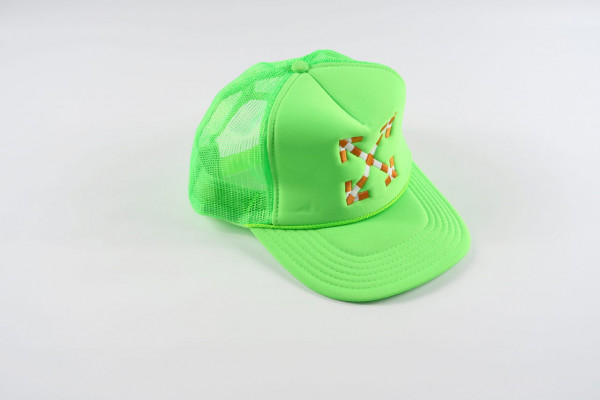 Virgil Abloh MCA Double Arrow Hat - Green, 2019