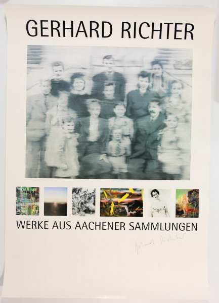 Gerhard Richter. WERKE AUS AACHENER SAMMLUNGEN, 1999 signiert