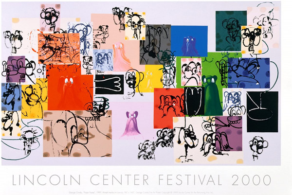 George Condo. Lincoln Center (Paper Faces), 2000