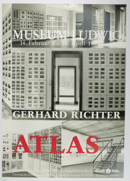 Gerhard Richter. Plakat ATLAS, 1990