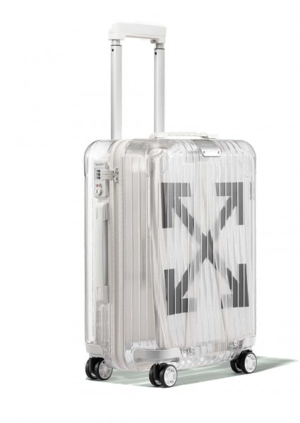 Virgil Abloh. Off-White ™ x Rimowa. Transparenter Koffer, 2018