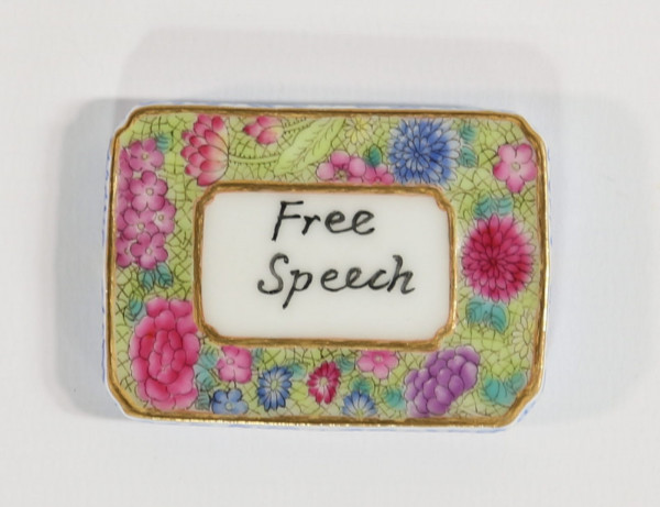 Ai Weiwei. Free Speech Pendant, 2014