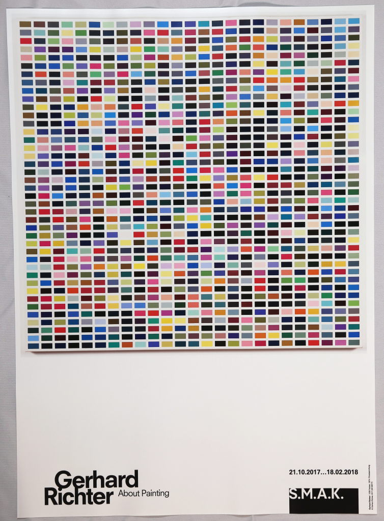 Gerhard Richter. Plakat 1025 Farben. Ghent 2017 | Richter, Gerhard 