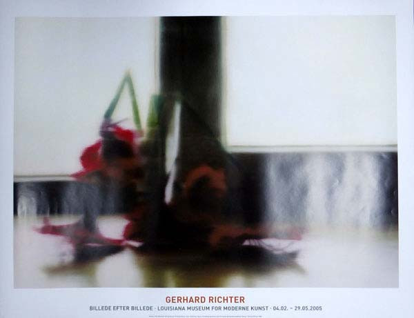 Gerhard Richter. Plakat Billede efter billede, 2005 (Blumen)