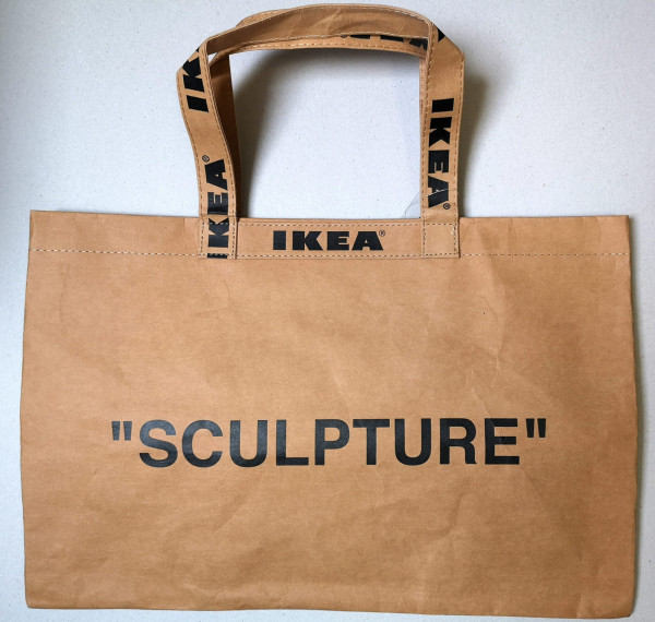 Virgil Abloh. Tasche IKEA Markerad, 2019 (gross)