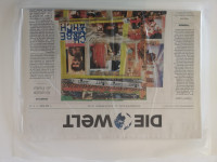 Isa Genzken. DIE WELT vom 24. November 2016, eingeschweißt Isa Genzken. DIE WELT vom 24. November 2016, eingeschweißt