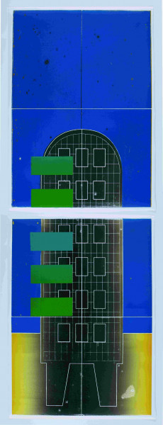 Benjamin Badock. Plattenbau – Utopia blue, 2008