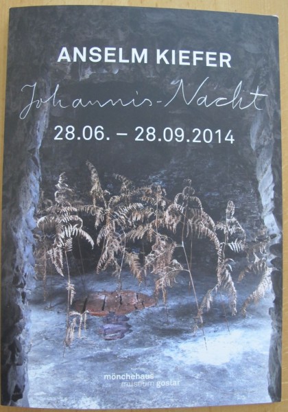 Anselm Kiefer. Johannis-Nacht,2014. Plakat (mit Text)