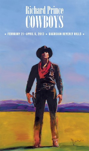 Richard Prince. Cowboys Poster, 2013. Poster