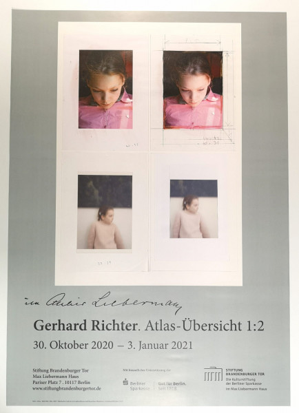 Gerhard Richter. Atlas-Übersicht 1:2, 2020 Plakat