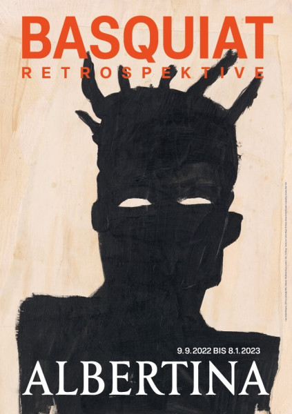 Jean-Michel Basquiat. Ausstellungsplakat, 2022