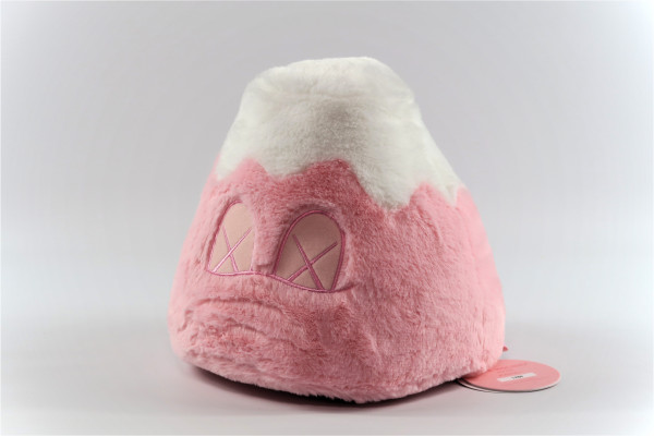 KAWS:HOLIDAY JAPAN 8" Mount Fuji Plush (pink), 2019