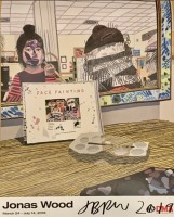 Jonas Wood. Ausstellungsplakat Dallas, 2019 (signiert) Jonas Wood. Ausstellungsplakat Dallas, 2019 (signiert)