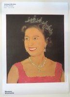 Gerhard Richter. Plakat "Frühe Bilder" Wiesbaden 2018 (Königin Elisabeth) Gerhard Richter. Plakat "Frühe Bilder" Wiesbaden 2018 (Königin Elisabeth)