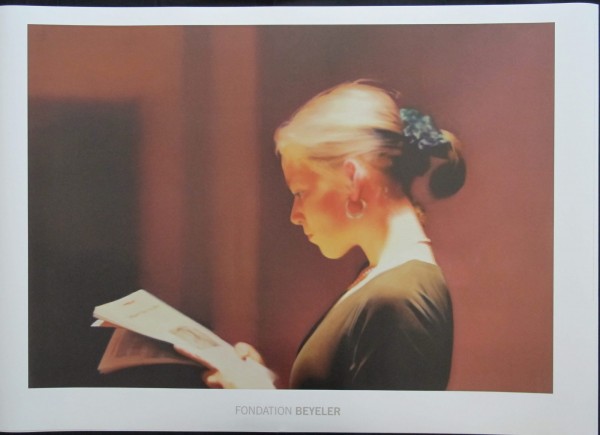 Gerhard Richter. Lesende. Fondation Beyeler, 2014 Kunstdruck
